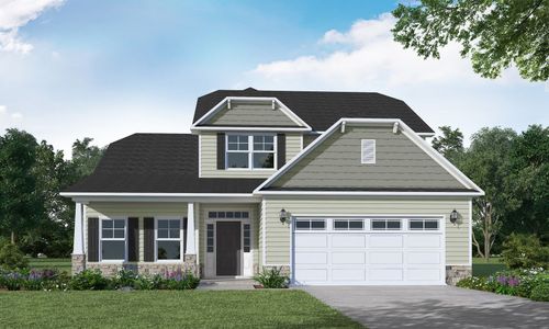 New construction Single-Family house 167 Pretty Run Branch Ln, Wendell, NC 27591 Granville- photo 0 0