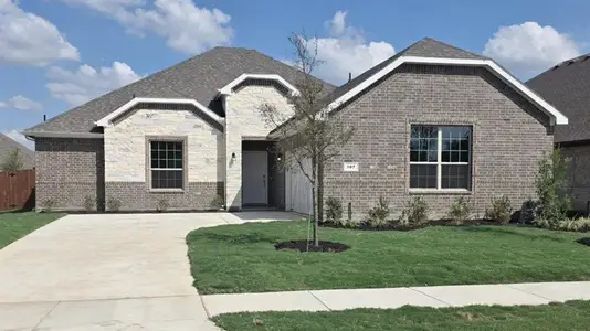 New construction Single-Family house 307 Lelo Ln, Mansfield, TX 76063 plan Bridge City - image