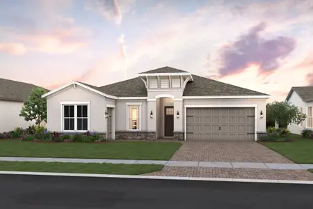 New construction Single-Family house 10209 Nw Field Flower Trl, Port St. Lucie, FL 34987 plan Bell - image
