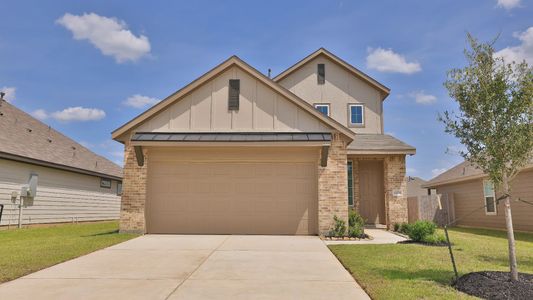 New construction Single-Family house 11721 Airspeed Dr, Conroe, TX 77303 plan Latitude - image