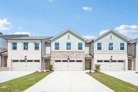 New construction Townhouse house 6768 Armonia Dr Sw, Mableton, GA 30126 plan Foxglove - image