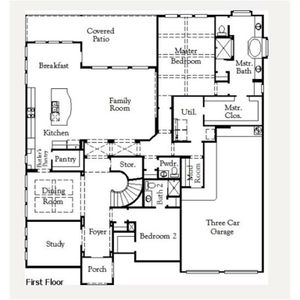 Pineland First Floor Plan