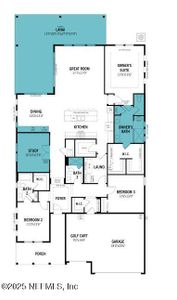 New construction Single-Family house 384 Pelton Pl, St. Johns, FL 32259 plan Harbor - image