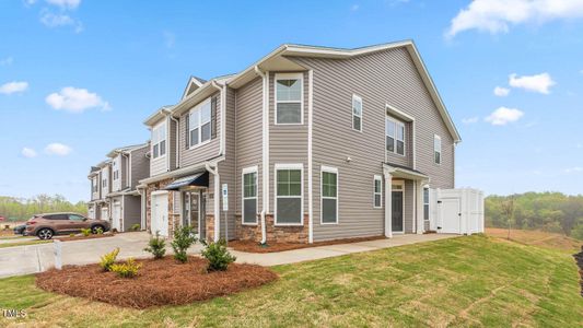 New construction Townhouse house 1814 Hinesley Drive, Durham, NC 27703 CARSON- photo 0