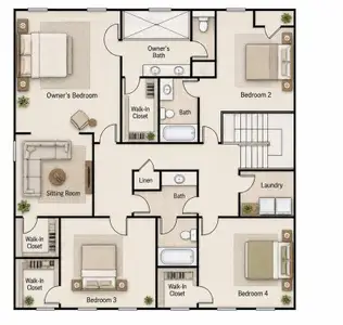 New construction Single-Family house 3105 Kentmere Wy, Lawrenceville, GA 30044 - image 5