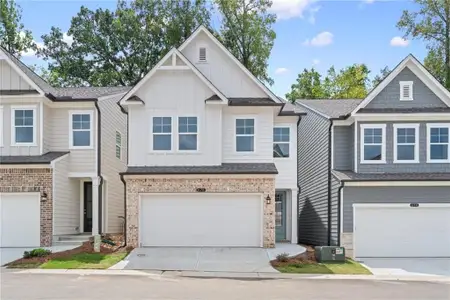 New construction Single-Family house 686 Smokey Quartz Way, Kennesaw, GA 30144 The Cary B- photo 0