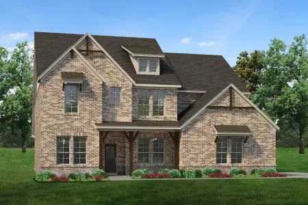 New construction Single-Family house 2209 Continent Ct, Krum, TX 76249 plan Azalea - image