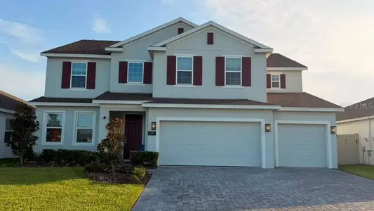 New construction Single-Family house 4170 Gooseberry Trl, Kissimmee, FL 34746 plan Exbury - image