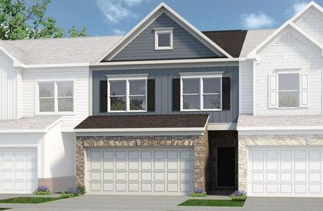 New construction Townhouse house 1070 Elowen Dr, Unit 101, Austell, GA 30168 - image