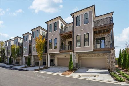 New construction Townhouse house 550 Fisher Dr, Unit 47, Alpharetta, GA 30009 plan The Chamberlain - image