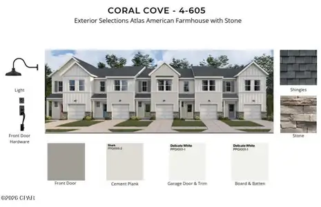 New construction Single-Family house 103 Palm Reef Wy, Panama City Beach, FL 32407 plan Atlas - image