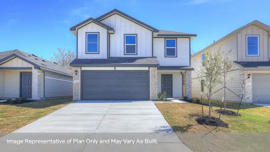 New construction Single-Family house 1215 Avery Ranch Dr, New Braunfels, TX 78130 plan The Franklin - image