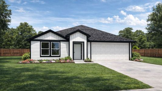 New construction Single-Family house 232 Golden Eagle Blvd, New Waverly, TX 77358 plan Texas Cali - image