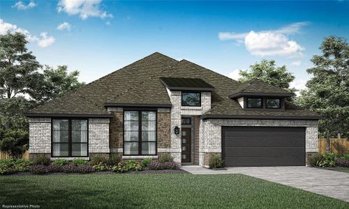 New construction Single-Family house 3417 Verbena Crossing, Melissa, TX 75454 Brighton- photo 0