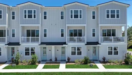 New construction Townhouse house 9 N Beach Wy, Jacksonville Beach, FL 32250 plan Neptune - image