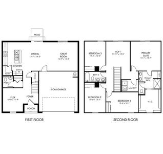 New construction Single-Family house 12564 Homeland Dr, Dade City, FL 33525 plan Marigold - image