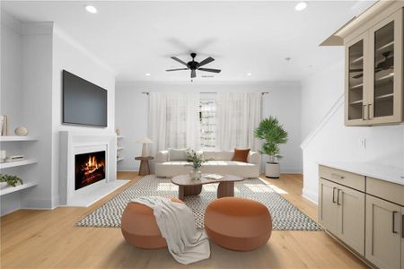 New construction Townhouse house 415 Mayfair Ct, Alpharetta, GA 30009 null- photo 3 3