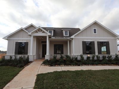 New construction Single-Family house 9912 Cavelier Canyon Ct, Montgomery, TX 77316 plan 16598 Gaines Glen Lane - image