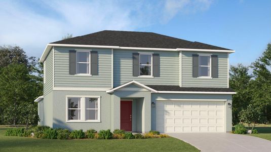 New construction Single-Family house 10787 Nw Moon Rise Ln, Port St. Lucie, FL 34987 plan Honor - image
