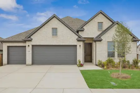 New construction Single-Family house 1335 Chisos Wy, Forney, TX 75126 plan Williamsburg 60' - image