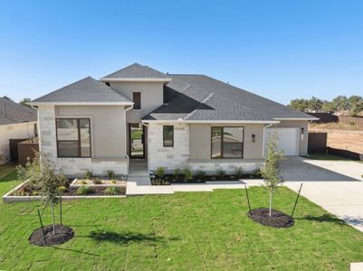 New construction Single-Family house 3408 Emerald Lake Path, Georgetown, TX 78628 plan Aransas - image
