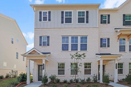 New construction Townhouse house 221 Lytham Dr, Mableton, GA 30126 plan Oconee - image