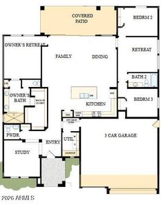 New construction Single-Family house 20183 W Luke Ave, Litchfield Park, AZ 85340 plan The Dobbins - image