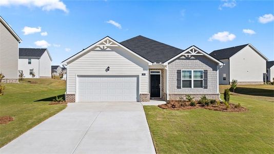 New construction Single-Family house 952 Bergamot Wy, Locust Grove, GA 30248 plan Cali - image