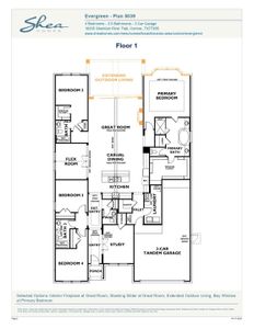 New construction Single-Family house 15735 Hoptree Heights Ln, Conroe, TX 77302 plan 5039 Elevation F - image