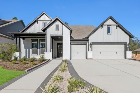 New construction Single-Family house 1732 Howler Wy, Todd Mission, TX 77316 plan The Ivy - image