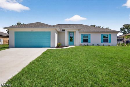 New construction Single-Family house 1707 Nw 25Th Ln, Cape Coral, FL 33993 plan The Sunset Harbor - image