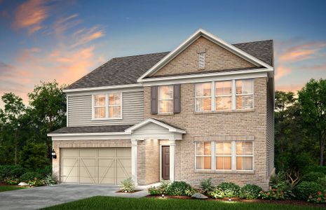 New construction Single-Family house Villa Rica, GA 30180 plan Mitchell - image