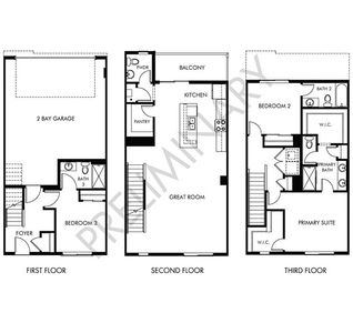 New construction Townhouse house 4652 Talley St, Morrison, CO 80465 plan The Belford - image