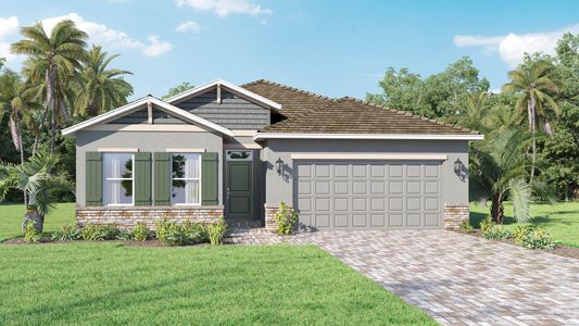 New construction Single-Family house 1182 Mandrake Ln Se, Palm Bay, FL 32909 plan Bristol - image