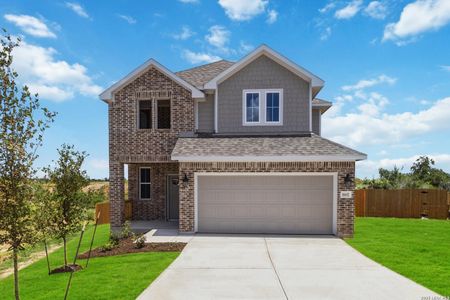 New construction Single-Family house 16642 Ginger Xing, Elmendorf, TX 78112 plan Birch - image