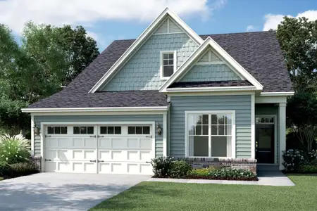 New construction Single-Family house 2442 Andrena Wy, New Hill, NC 27562 plan Crabtree - Single Family Signature - image