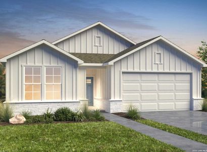 New construction Single-Family house 1607 Barlett, New Braunfels, TX 78130 - image