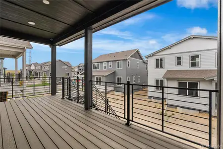 New construction Single-Family house 12000 Octave Ave, Lone Tree, CO 80134 plan 3624 Lola Elevation C - Hip Slope Contemporary - image