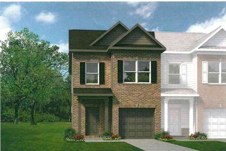 New construction Townhouse house 281 Dupont Dr, Unit 41, Cartersville, GA 30121 The Suwanee- photo 0 0