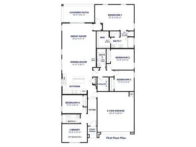 New construction Single-Family house 10011 N 176Th Ave, Waddell, AZ 85355 plan Blackstone - image