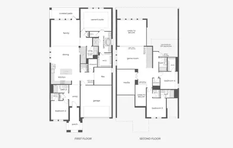 New construction Single-Family house 1354 Watson Branch Ln, Mansfield, TX 76063 plan Versailles - image