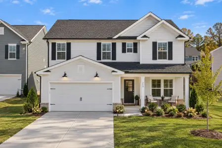 New construction Single-Family house 537 Providence Springs Ln, Fuquay Varina, NC 27526 plan Aspire - image