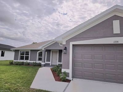 New construction Single-Family house 1226 Eddy St E, Lehigh Acres, FL 33974 plan 2010 - image