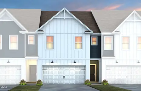 New construction Townhouse house 1605 Everton Ave, Durham, NC 27703 - image
