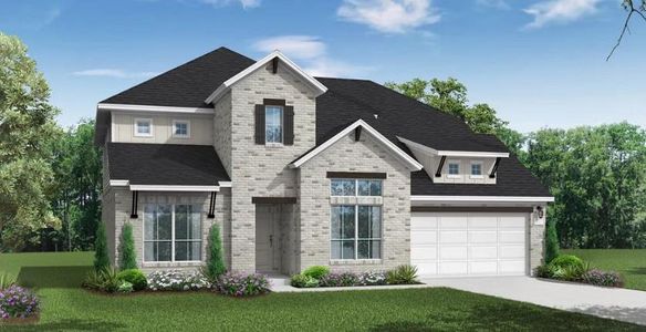 New construction Single-Family house 1608 Lily Rose Bnd, Leander, TX 78641 Zavalla- photo 0
