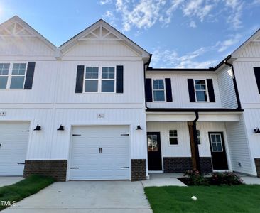 New construction Townhouse house 69 Calluna Drive, Clayton, NC 27520 - photo 0