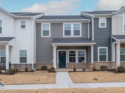 New construction Townhouse house 730 Chandler Stone Dr, Zebulon, NC 27597 plan Bloomfield - image