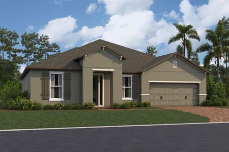 New construction Single-Family house 5385 Park Guell Street, Saint Cloud, FL 34771 Tranquility - Eco Grand Series- photo 0