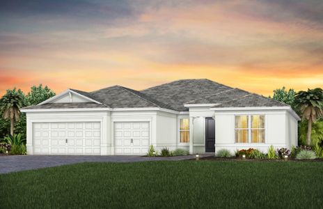 New construction Single-Family house 13313 Sw Sorella Dr, Port St. Lucie, FL 34987 plan Stellar - image