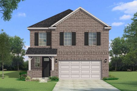 New construction Single-Family house 3905 Norwood Rd, Little Elm, TX 75068 plan Redding - image